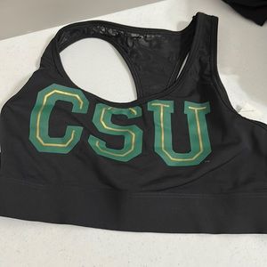 Victoria Secret CSU sports bra L